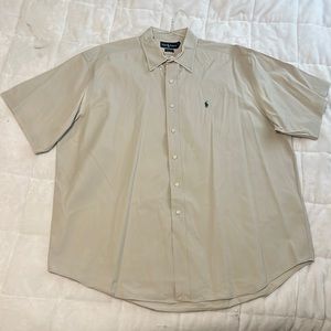Ralph Lauren Blake 100% cotton button down XXL